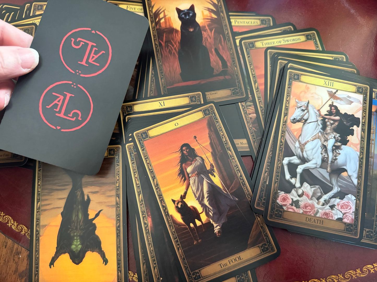 Limited Edition Anubis Tarot Deck & Book Set