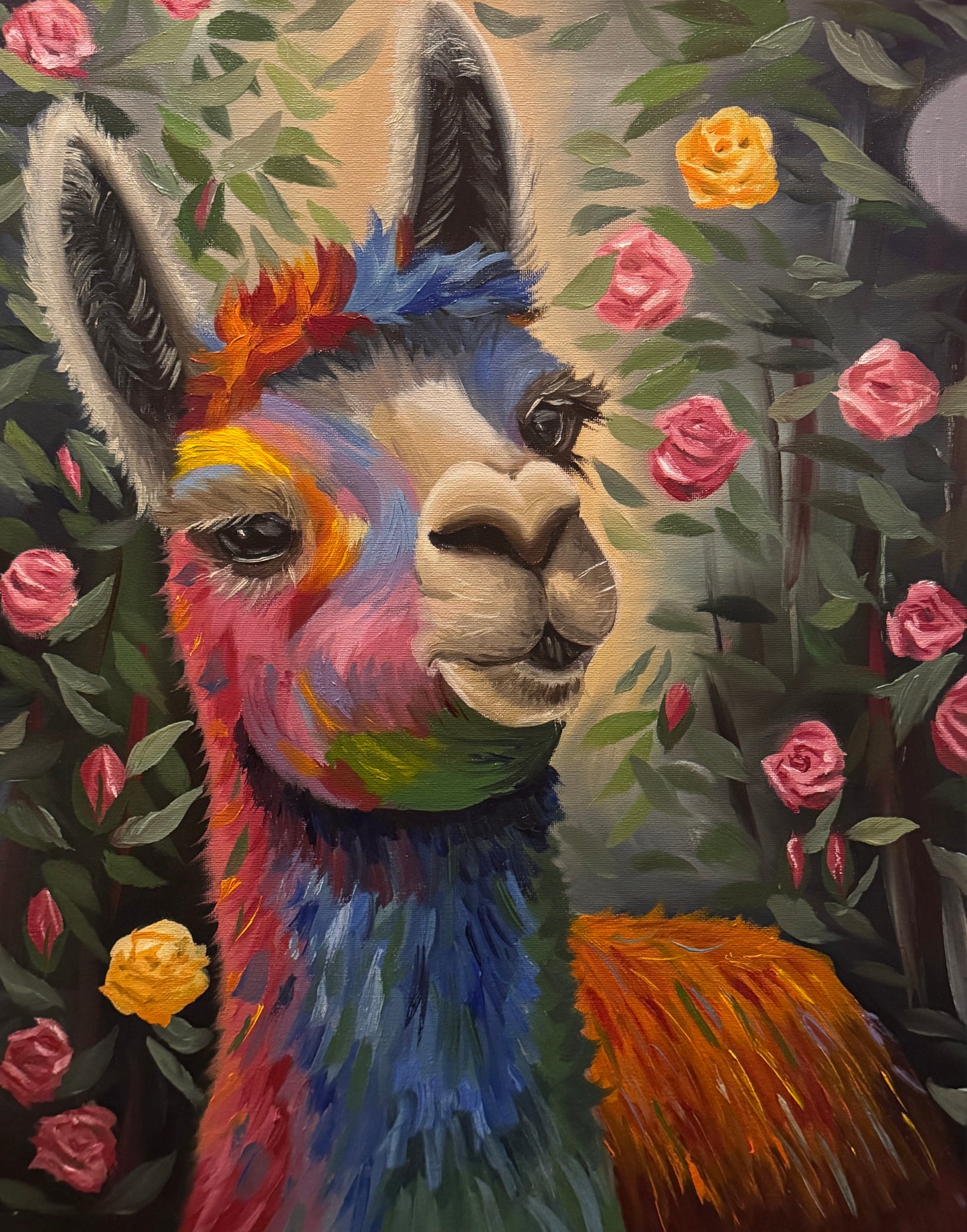 PREORDER: Limited Edition Prints- Rainbow Lama