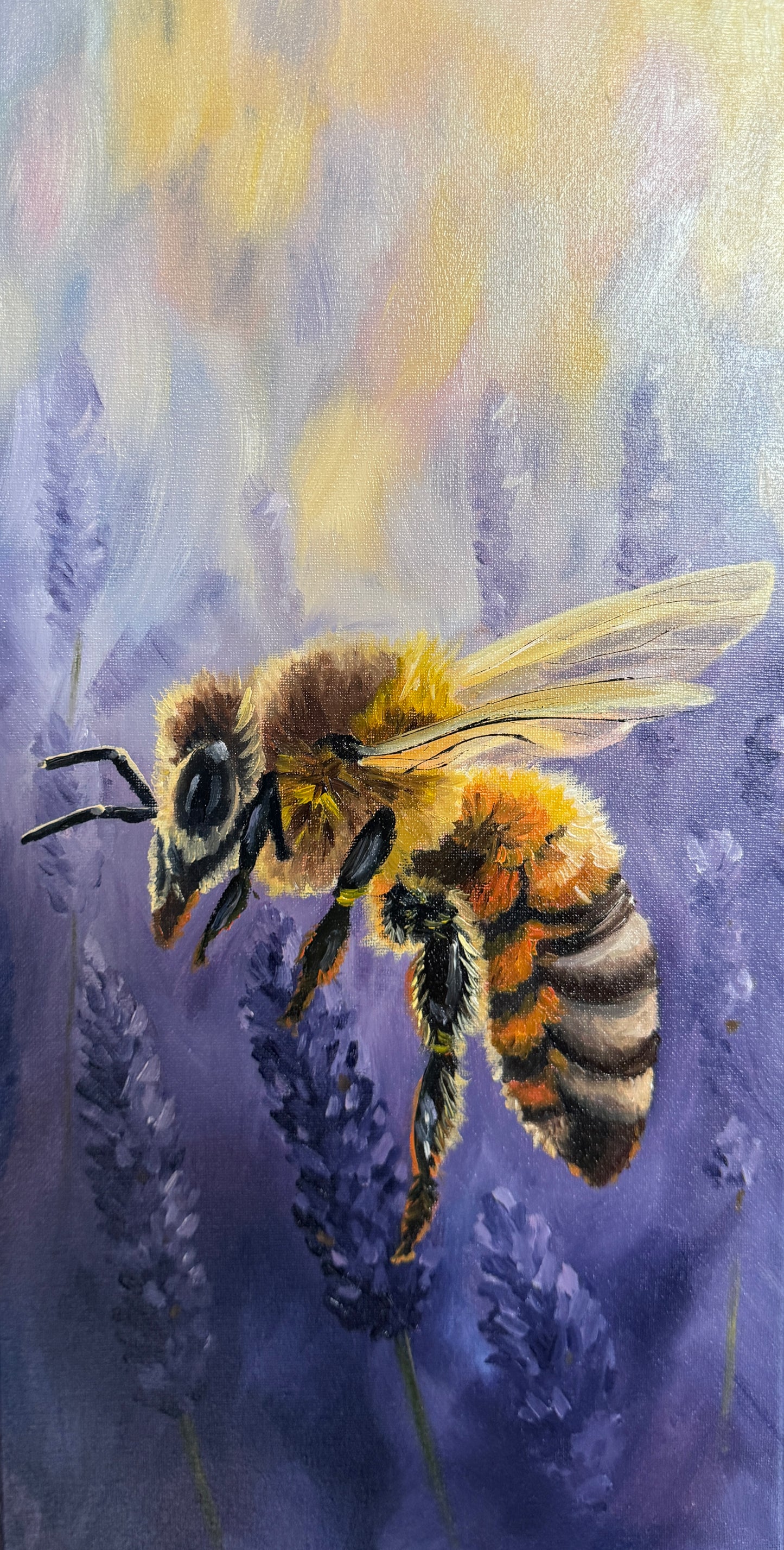 PREORDER: Limited Edition Prints- Bee with Lavender II